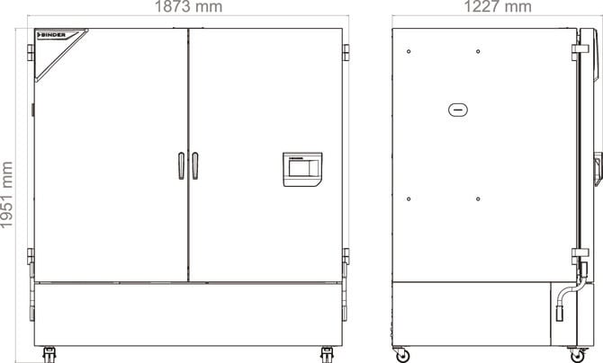 Modelo KBPRO1600 – Incubadoras refrigeradas con tecnología Peltier respetuosa con el medioambiente - Imagen 3
