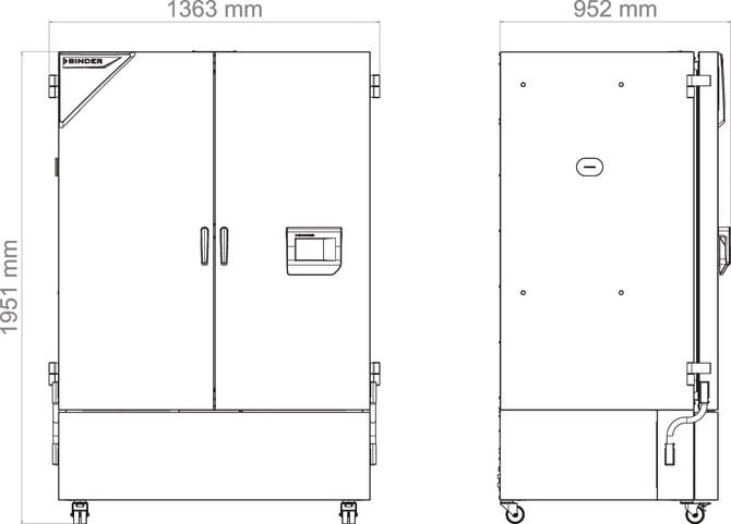 Modelo KBPRO720 – Incubadoras refrigeradas con rango de temperatura ampliado - Imagen 3