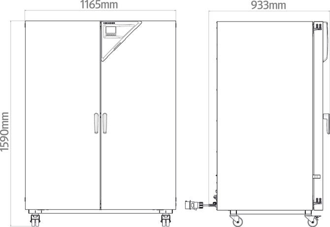 Modelo FP 720 | Cámaras de calor y de secado con convección forzada y programación avanzada - Imagen 5