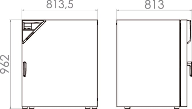 Modelo ED 260 | Cámara de Calor y Secado por Convección Natural - Imagen 3