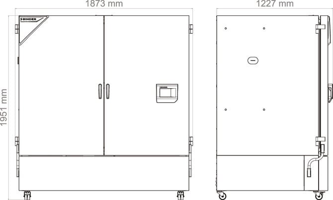 Modelo KBF 1600 | Cámaras de clima constante con amplio rango de temperatura y humedad - Imagen 3