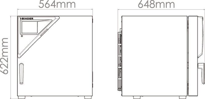Modelo M 56 | Cámaras de calor y de secado con convección forzada y numerosas funciones de programa - Imagen 5