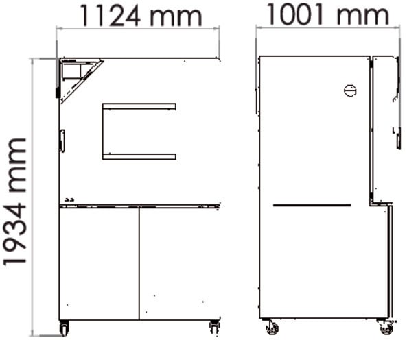 Modelo MKT 240 | Cámaras de clima variable para un cambio rápido de temperatura con rango ampliado de temperatura criogénica - Imagen 3