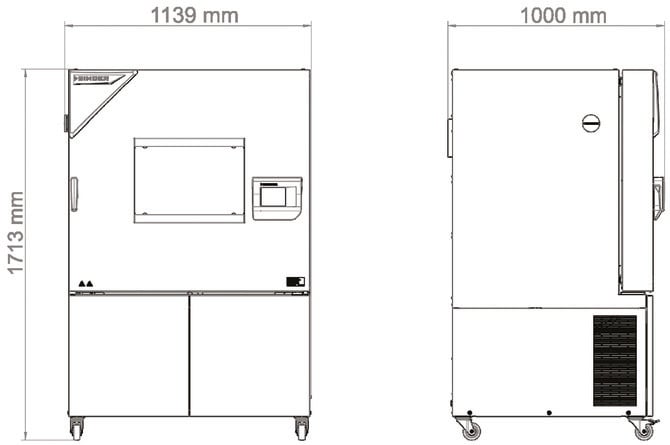 Modelo MK 240 CO₂ | Cámaras climáticas de clima variable para cambios rápidos de temperatura - Imagen 5