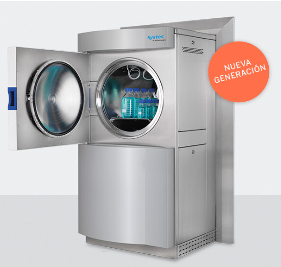 Autoclaves de Doble Puerta Systec H-Serie – Esterilización Segura con Paso de Material Estéril - Imagen 2